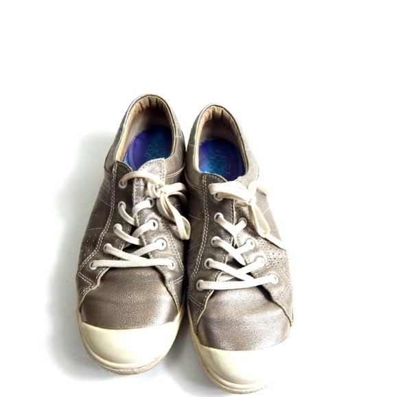 Josef Seibel Metallic Pewter Sneakers - Picture 2 of 10